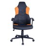 Cadeira Gamer Presidente Giratória Ergonômica Reclinável Laranja - 2