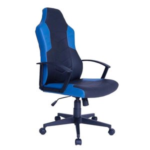 Cadeira Gamer Presidente Giratória Ergonômica Reclinável Azul