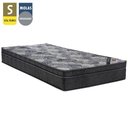 Ver imagem 2 de Colchão Solteiro Ortobom Iso Molas Superpocket Ortopillow Preto/azul 78x188x35