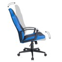 Ver imagem 5 de Cadeira Gamer Presidente Giratória Ergonômica Reclinável Vermelha