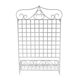 Jardim Suspenso Forjado Floreira 1,06X1,66m Branco - 6