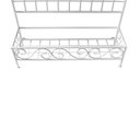 Ver imagem 4 de Jardim Suspenso Forjado Floreira 1,06X1,66m Branco