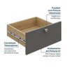 Módulo 45x120 3 Gavetas 1 Porta Frame CabeCasa MadeiraOriginals - 8