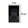 Tomada Inteligente Dupla Wifi Ekaza Usb + C 10a 3 Pinos Smart Alexa Google Bivolt Preta - 5