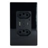 Tomada Inteligente Dupla Wifi Ekaza Usb + C 10a 3 Pinos Smart Alexa Google Bivolt Preta - 4