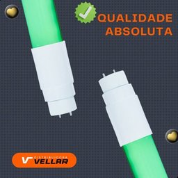 Kit com 5 Lâmpadas Tubulares Led Coloridas T8 120 Cm, 20w - 3