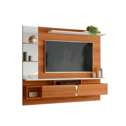 Painel para Tv de até 55" 2 Portas Illume Jequitiba/off White