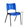 Cadeira Empilhavel Iso Azul - 2