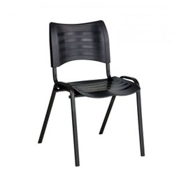 Cadeira Empilhavel Iso Preto - 1