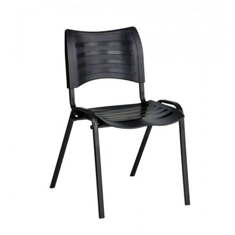 Cadeira Empilhavel Iso Preto