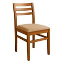 Ver imagem 4 de Kit 4 Cadeiras para Sala de Jantar em Madeira Maciça Diamante