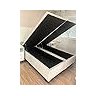 Box Bau Queen Size Linho Bege Blindada 1,58 X 1,98 - 6