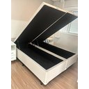 Ver imagem 4 de Box Bau Queen Size Linho Bege Blindada 1,58 X 1,98