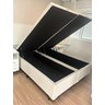Box Bau Queen Size Linho Bege Blindada 1,58 X 1,98 - 4
