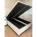 Ver imagem 5 de Box Bau Queen Size Linho Bege Blindada 1,58 X 1,98