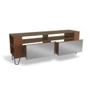 Ver imagem 4 de Rack para TV até 70 Polegadas 2 Gavetas Espelhadas e Nichos Pop Po402 Retrô Kappesberg