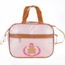 Bolsa Grande Infantil Impermeável Para Viagem Luxo Medalha: Urso Rosa - 1