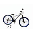 Ver imagem 1 de Bicicleta TUFF25 Urbana Aro 26 Quadro Alumínio 21 Marchas Viking-X Branco Azul