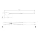 Ver imagem 7 de Cavadeira Articulada Metálica Tramontina com Cabos de Madeira 145 Cm e Batente Plástico Tramontina