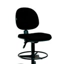 Ver imagem 2 de Cadeira Caixa Executiva com Back System para Escritório Preto