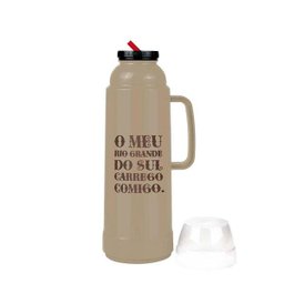 Garrafa Térmica Use Farroupilha Bege 1 Litro Rs Mor - 2