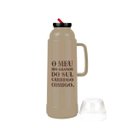 Ver imagem 2 de Garrafa Térmica Use Farroupilha Bege 1 Litro Rs Mor