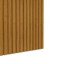 Ver imagem 6 de Painel para TV até 75 Polegadas Sole 1 Prateleira Ripado com LED 100% MDF Naturale - Pnr Móveis