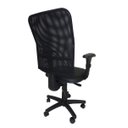 Ver imagem 4 de Cadeira Ergonômica Executiva em Tela Mesh Back System Nr-17 para Escritório Apoio Lombar Preta