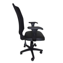 Cadeira Ergonômica Executiva em Tela Mesh Back System Nr-17 para Escritório Apoio Lombar Preta - 3