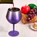 Ver imagem 5 de Taca Copo Termico Kit 2 Uni Inox 2 em 1 Bebida Coqutel Drink Vinho Festa Evento Praia Piscina Resist