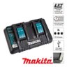 Carregador Duplo De Bateria 18v DC18RD 127V Makita 196928-9 - 4