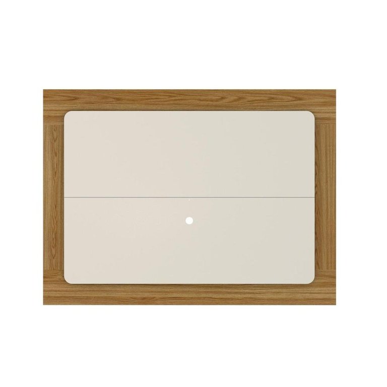 Painel para Tv Oslo 180 Cm - Freijó C/ Off White
