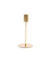 Ver imagem 1 de Castical em Metal Dourado Mart 23cm