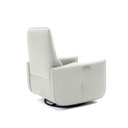 Ver imagem 7 de Poltrona do Papai Sala de Estar Reclinável Palace Usb e Usb-c Gira Balança Couro Branco Gelo G40 - G