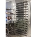 Ver imagem 5 de Kit 48 Mini Adega Cube Suporte 1 Garrafa de Vinho de Parede Espumante Preta