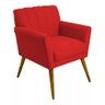 Poltrona Decorativa Cecília - Vermelho - Renascer Decor - 1