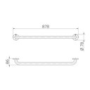 Ver imagem 3 de Barra de Apoio Docol 963716 com 80cm