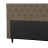Cabeceira Imperatriz 1000 Plus Solteiro 900mm Suede Marrom Taupe - Simbal - 2