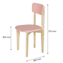 Ver mais imagens de Escrivaninha Mdf Infantil com 1 Gaveta com Cadeirinha Infantil Rosa