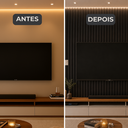 Ver imagem 5 de Kit 15 Painel Ripado 3D 2,70m x 16cm Decorativo