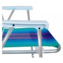 Ver imagem 3 de Cadeira de Praia Mor Alta de Alumínio Dobrável Sortida Colorida