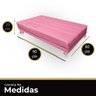 Caminha para Pet Gato Cachorro Cama Pet Caminha para Cachorro Suede Rose - 6