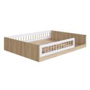 Ver imagem 6 de Cama de Chão Casal S/colchão C/protetor de Quinas em Silicone Affetto Aft016 Completa Móveis