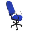 Ver imagem 2 de Cadeira Presidente Giratória Reclinável para Escritório em Jserrano Azul