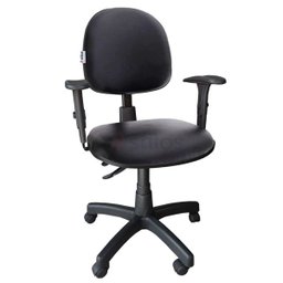 Cadeira Executiva Giratória Ergonômica Nr-17 Back System Escritório Preto - 1