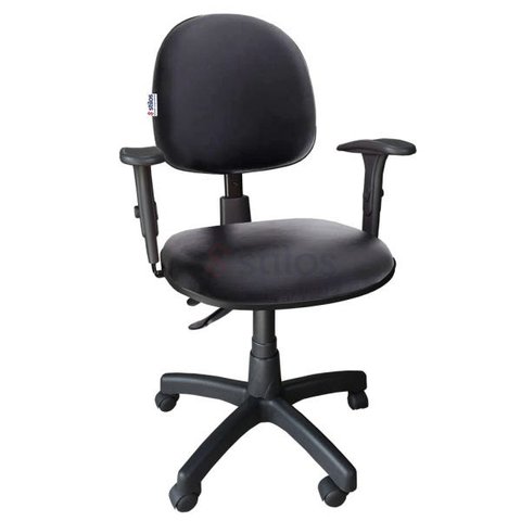 Cadeira Executiva Giratória Ergonômica Nr-17 Back System Escritório Preto