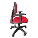Ver imagem 3 de Cadeira Executiva Giratória Ergonômica Nr-17 Back System Escritório Jserrano Vermelho