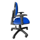 Ver imagem 3 de Cadeira Executiva Giratória Ergonômica Nr-17 Back System Escritório Jserrano Azul