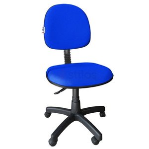 Cadeira Executiva Ergonômica Giratória Jserrano Azul com Regulagem de Altura