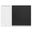 Ver imagem 6 de Armário de Cozinha Aéreo de Canto 100% MDF 1 Porta Branco/Preto Acordes Madesa